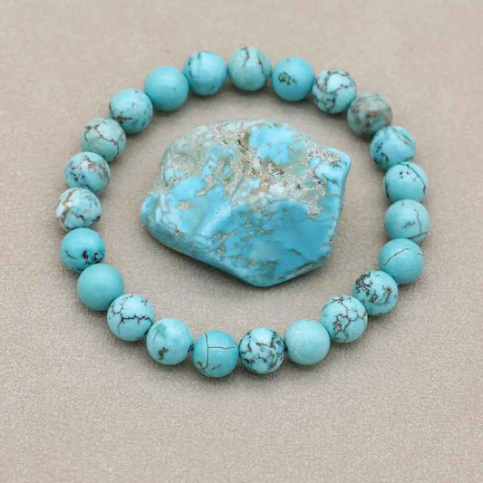 Shielo - Turquoise Parelarmband